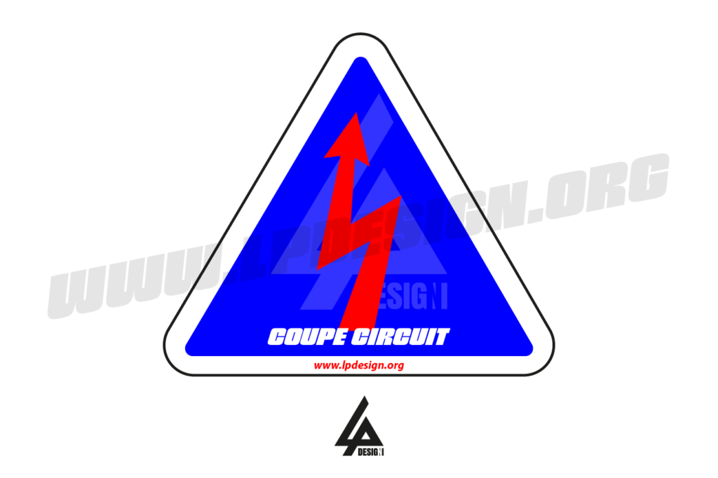 autocollant coupe circuit ffsa fia ufolep