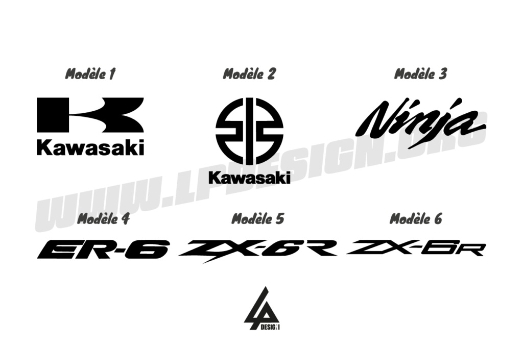 autocollant kawasaki