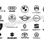 autocollant marque voiture