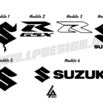 autocollant suzuki