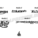 autocollant triumph