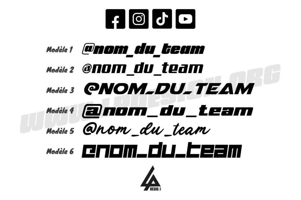 autocollants reseaux sociaux