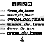 autocollants reseaux sociaux