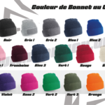bonnet perso couleurs